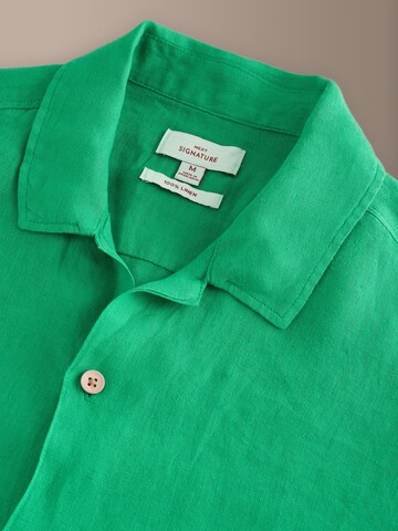 Next Regular Fit Hemd in Grün