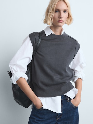 MANGO Широки крачоли Дънки 'ANNIE' в синьо