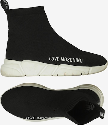 Love Moschino Sneaker 40 in Schwarz: Vorderseite