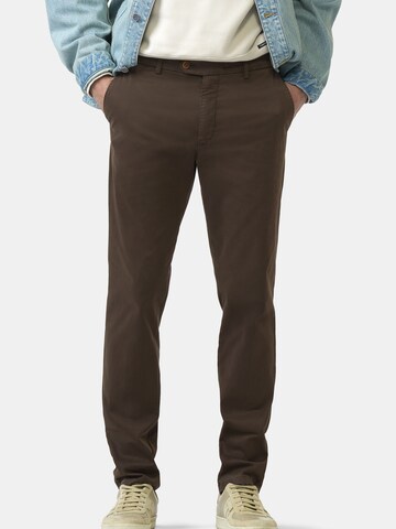 MMX Germany Slimfit Hose 'Lupus' in Braun: Vorderseite