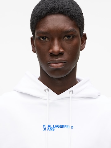 KARL LAGERFELD JEANS Mikina - Biela