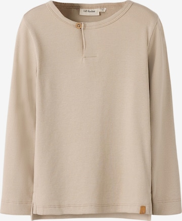 T-Shirt Lil'Atelier en beige : devant