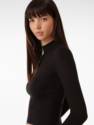 Pull-over Bershka en noir