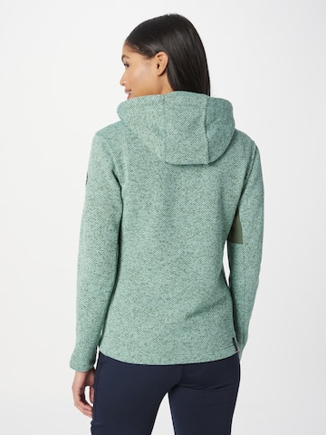 ICEPEAK Athletic Fleece Jacket 'MATTAWA' in Green