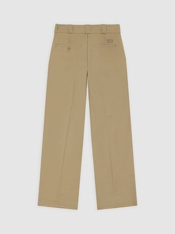 DICKIES Свободный крой Плиссированные брюки в Зеленый