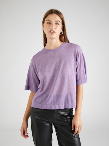 DRYKORN - Camiseta talla grande 'LILANI' en lila: frente