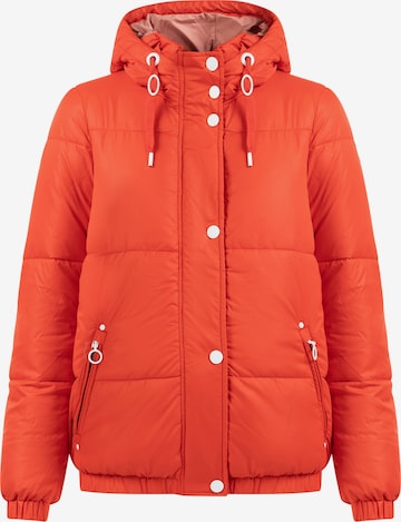 DreiMaster Maritim Winter Jacket in Red: front