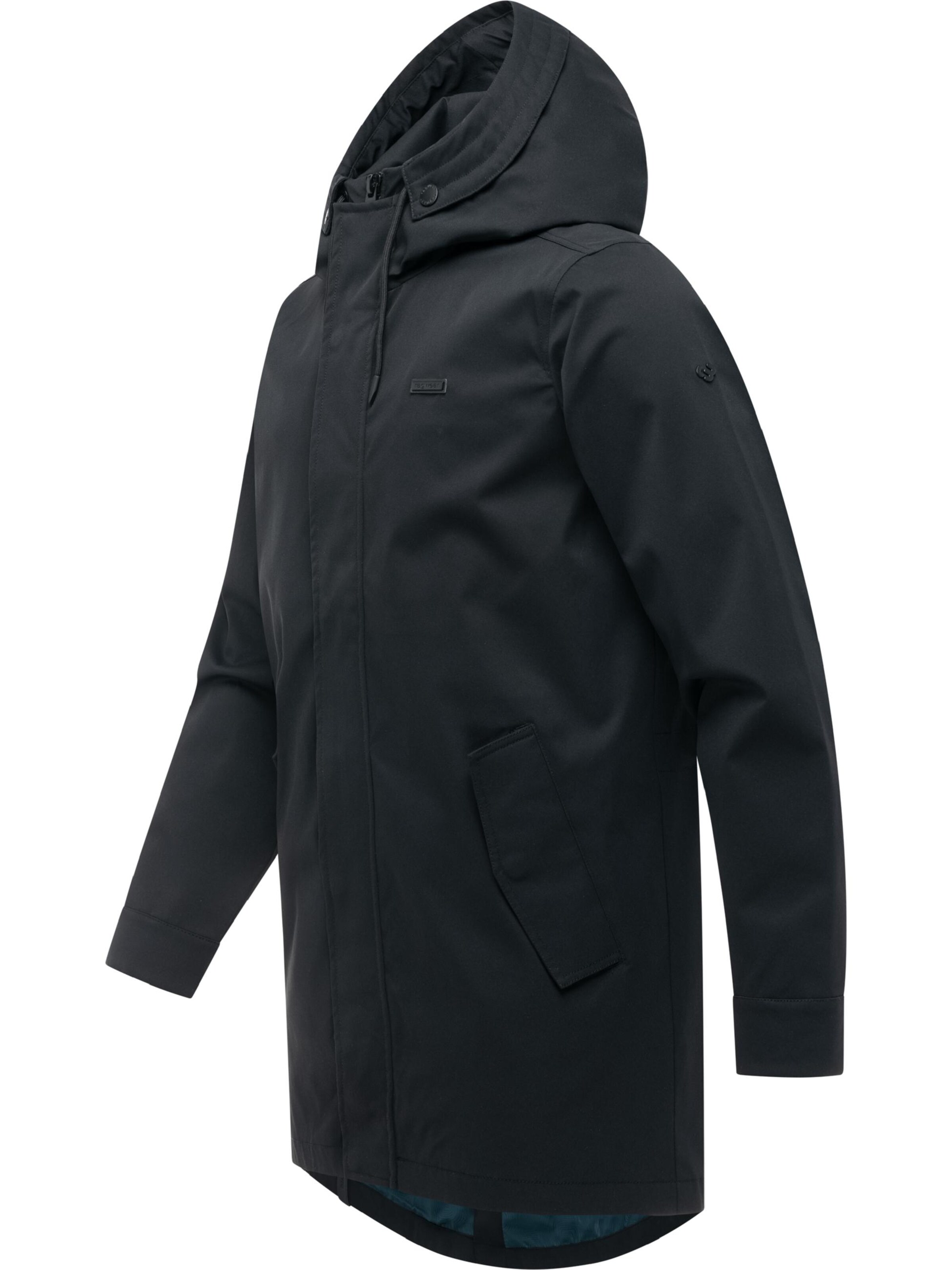 Ragwear Between-seasons coat 'Mr Smithem' in Black