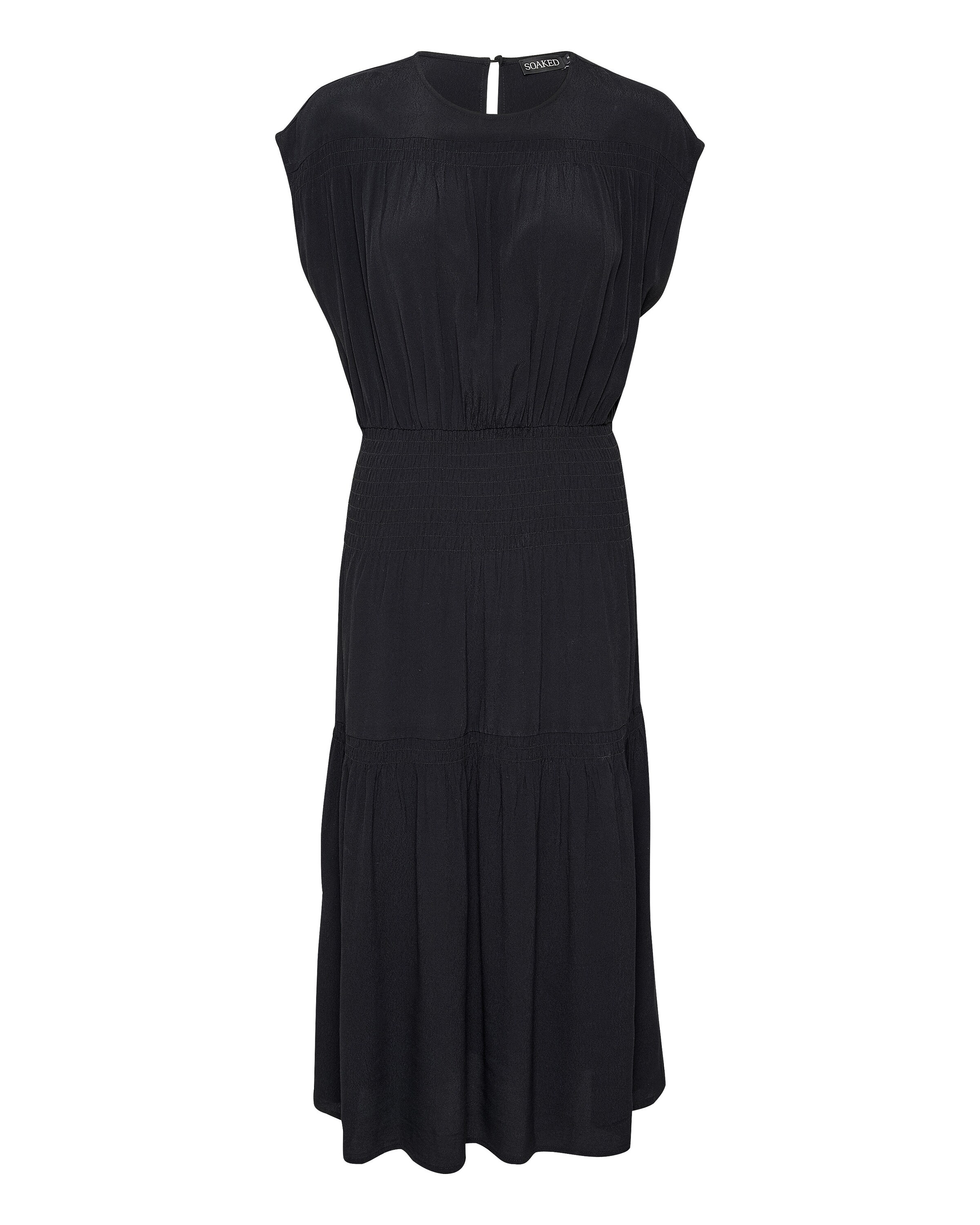 Robe 'Layna' SOAKED IN LUXURY en noir : devant