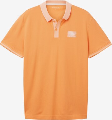 T-Shirt TOM TAILOR en orange : devant