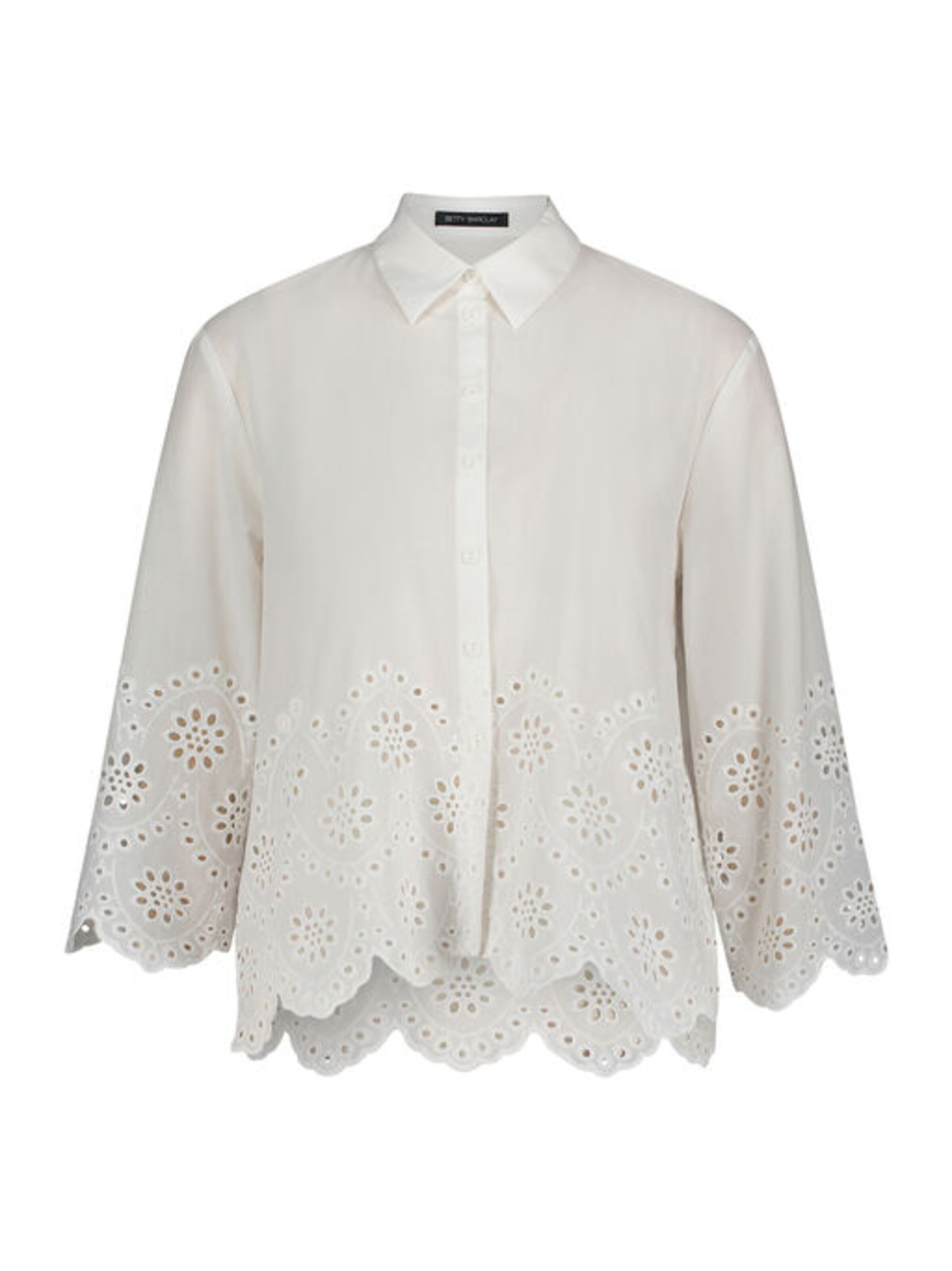 Chemisier Betty Barclay en blanc : devant