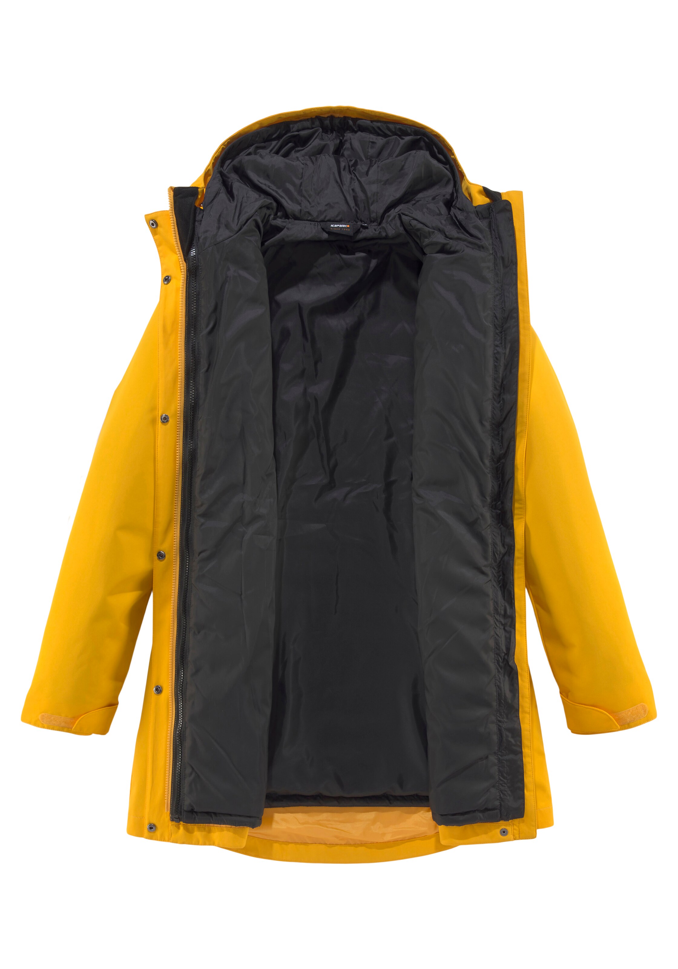 ICEPEAK Funktionsmantel in Gelb