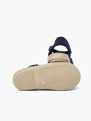 Sandales Pisamonas en bleu