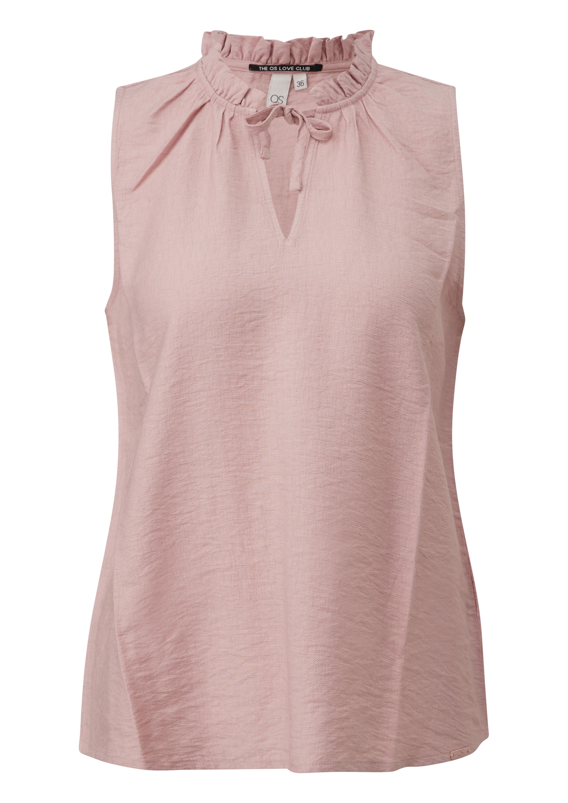 QS Bluse in Pink: Vorderseite