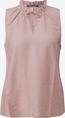 QS Bluse in Pink: Vorderseite