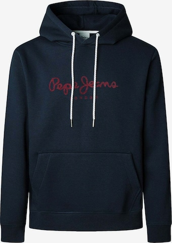 Felpa 'Macbeth' di Pepe Jeans in blu: frontale