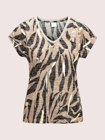 T-shirt MADELEINE en beige : devant