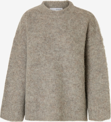 Pullover 'SLFGABRIELLA' di SELECTED in grigio: frontale