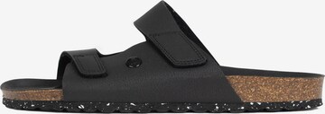 Bayton Pantolette 'Atrium' in Schwarz: predná strana