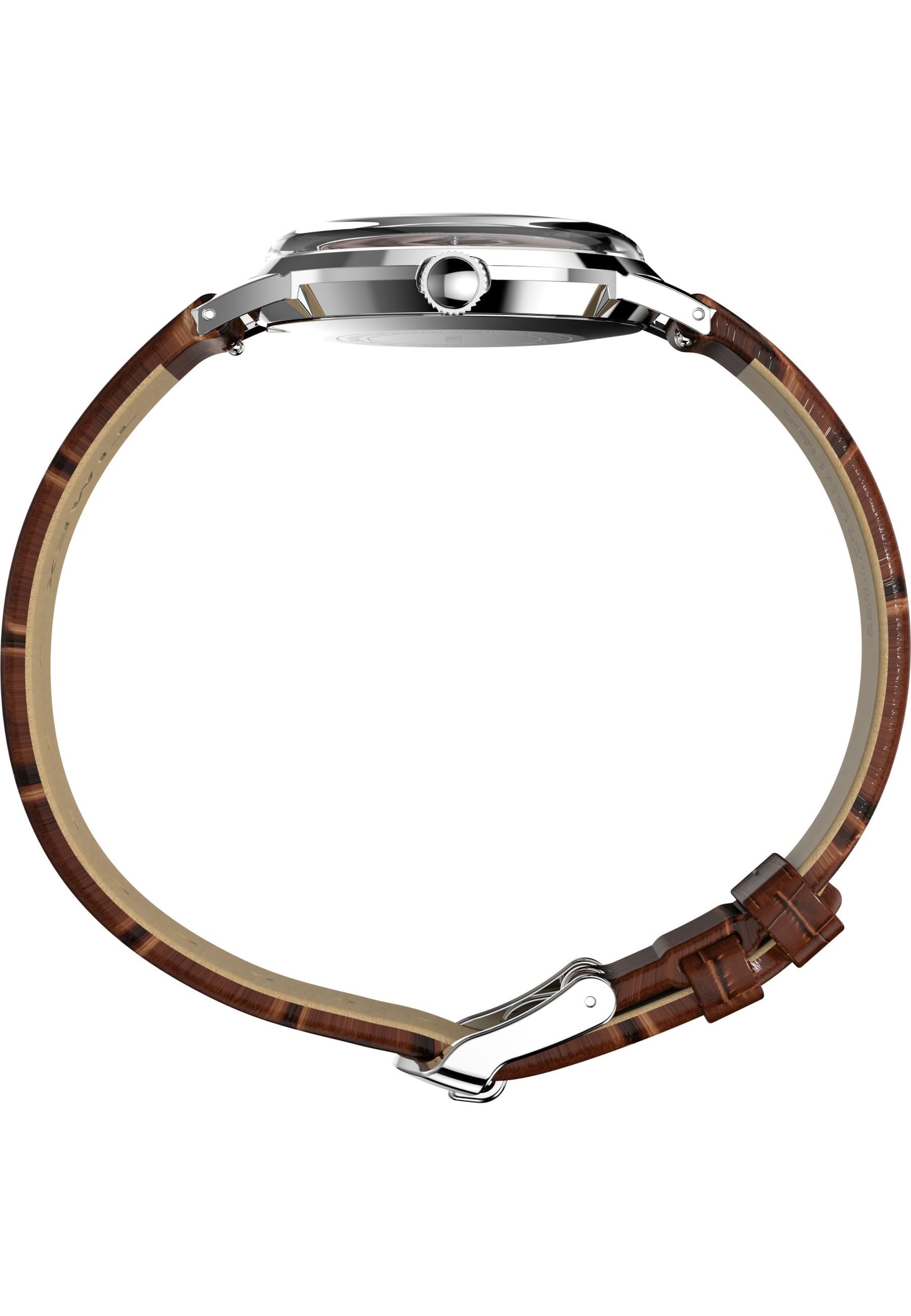 TIMEX Analog Watch 'Marlin Handwind' in Brown