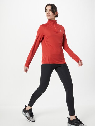 ODLO Performance Shirt 'ESSENTIAL' in Red