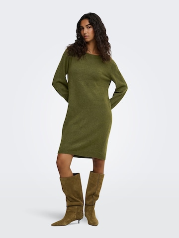 JDY - Vestido de punto en verde: frente