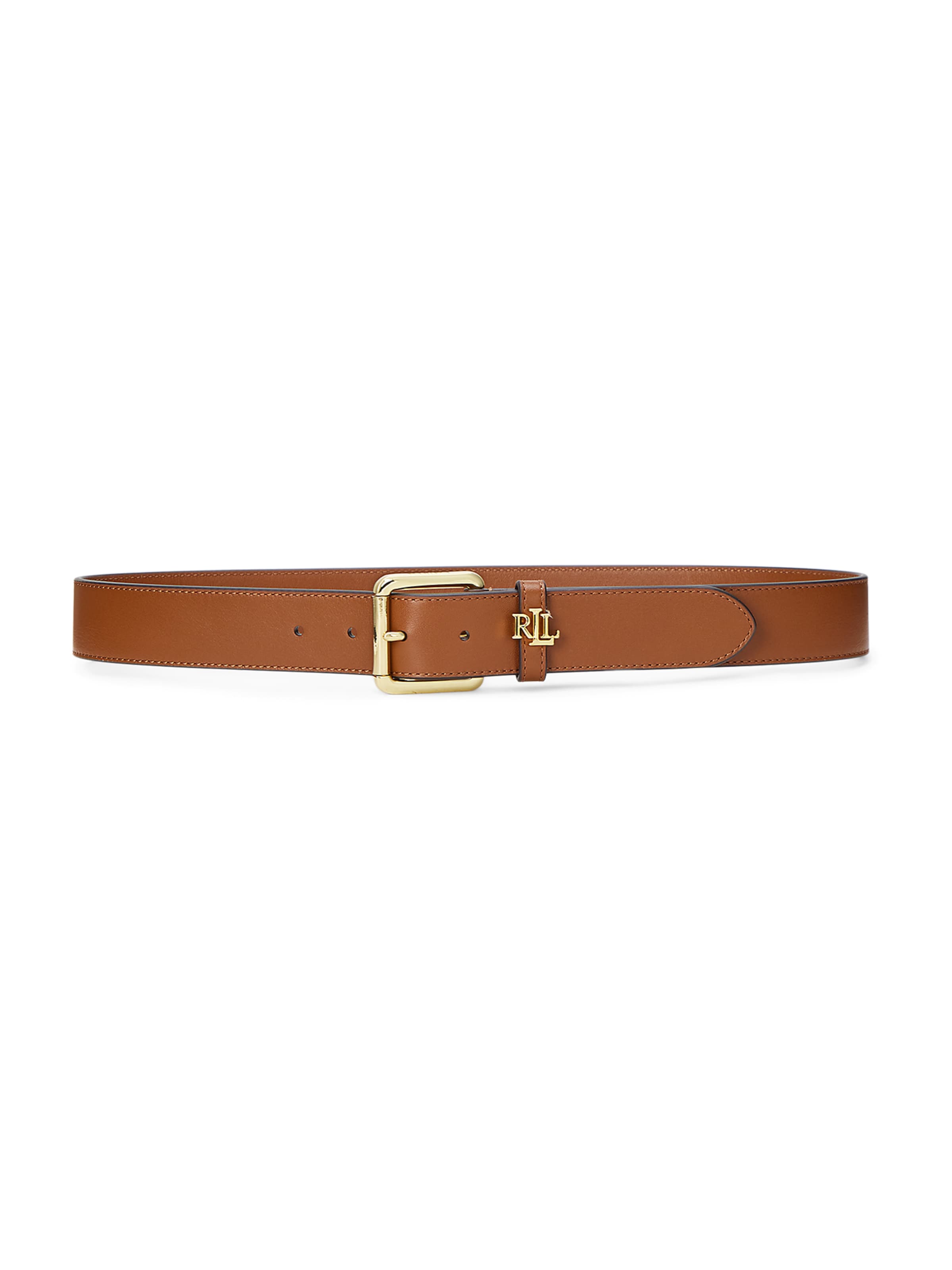 Ceinture Lauren Ralph Lauren en marron : devant