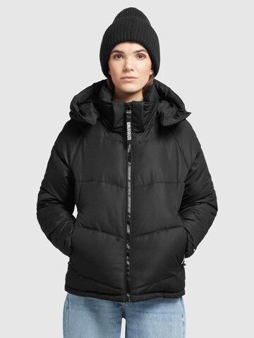 Veste d’hiver 'Monty 2' khujo en noir : devant