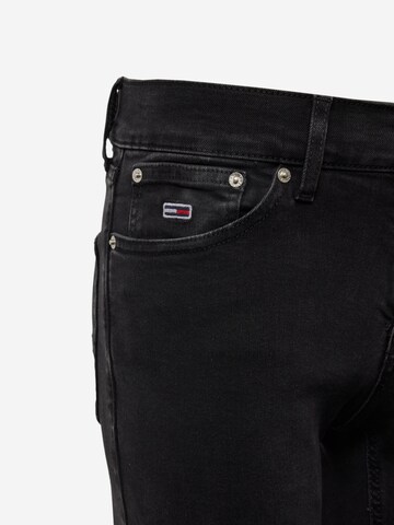 Tommy Jeans نحيف جينز 'Scanton' بلون أسود