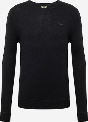 Superdry - Pullover 'Essential' em preto: frente