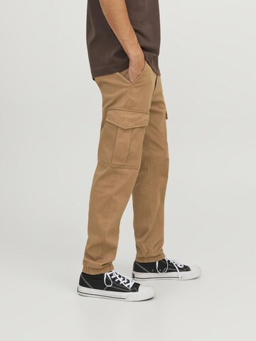 JACK & JONES Slimfit Cargobukser i brun