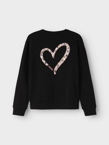 NAME IT - Sudadera 'NKFNELIA' en negro