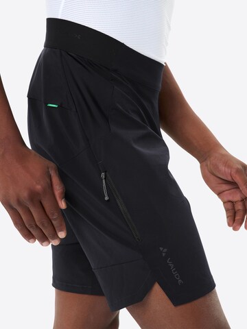 VAUDE Regular Outdoor trousers 'Kuro' in Black