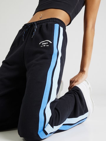 ROXY Wide leg Sports trousers 'ESSENTIAL ENERGY' in Black