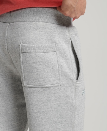 Superdry Tapered Pants 'Vintage' in Grey