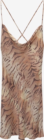 Pull&Bear Mekko värissä ruskea: etupuoli