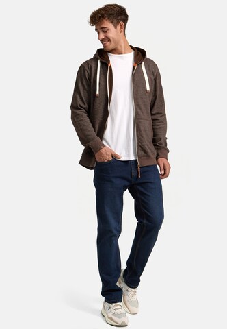 Veste de survêtement ' Baustian ' INDICODE JEANS en marron