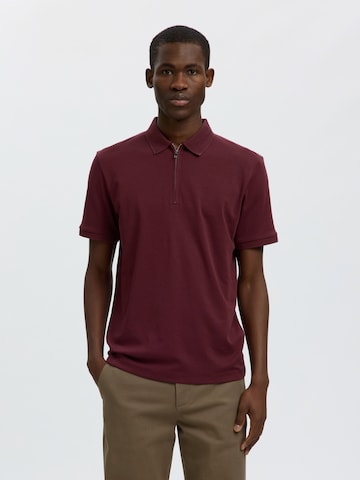 SELECTED Shirt in Red: front