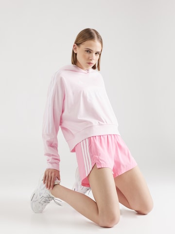 rožinė ADIDAS SPORTSWEAR Sportinio tipo megztinis 'TIRO'