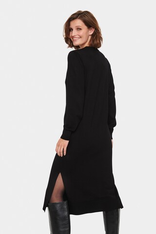 Robes en maille 'Kila' SAINT TROPEZ en noir
