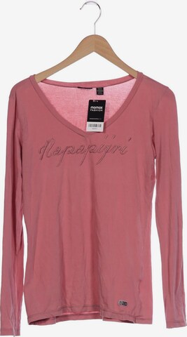 NAPAPIJRI Langarmshirt L in Pink: predná strana