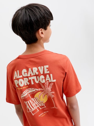 Jack & Jones Junior Shirts i rød