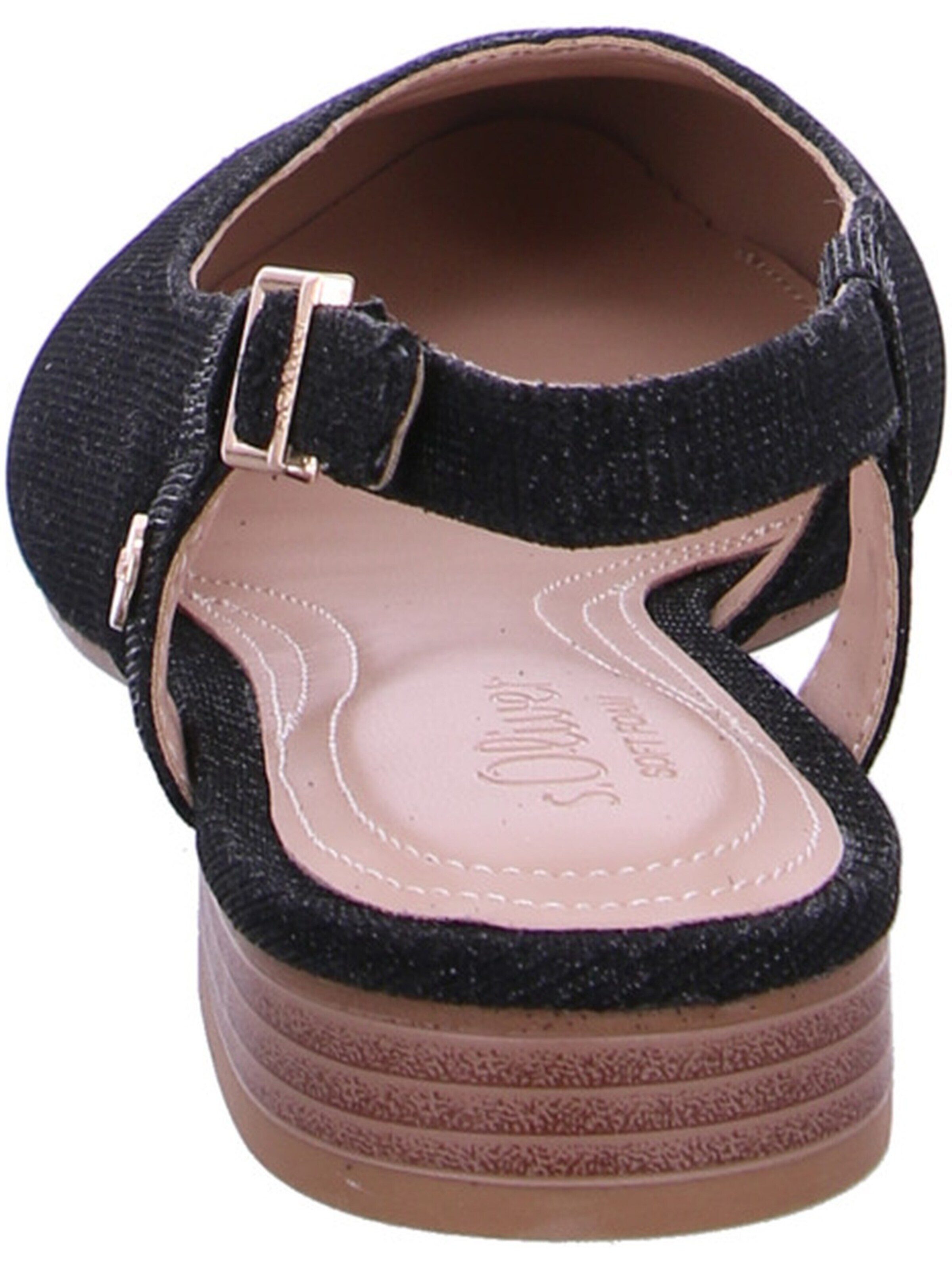 S. Oliver Slingpumps‌ in Schwarz