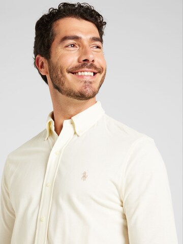 Polo Ralph Lauren Regular Fit Hemd in Beige