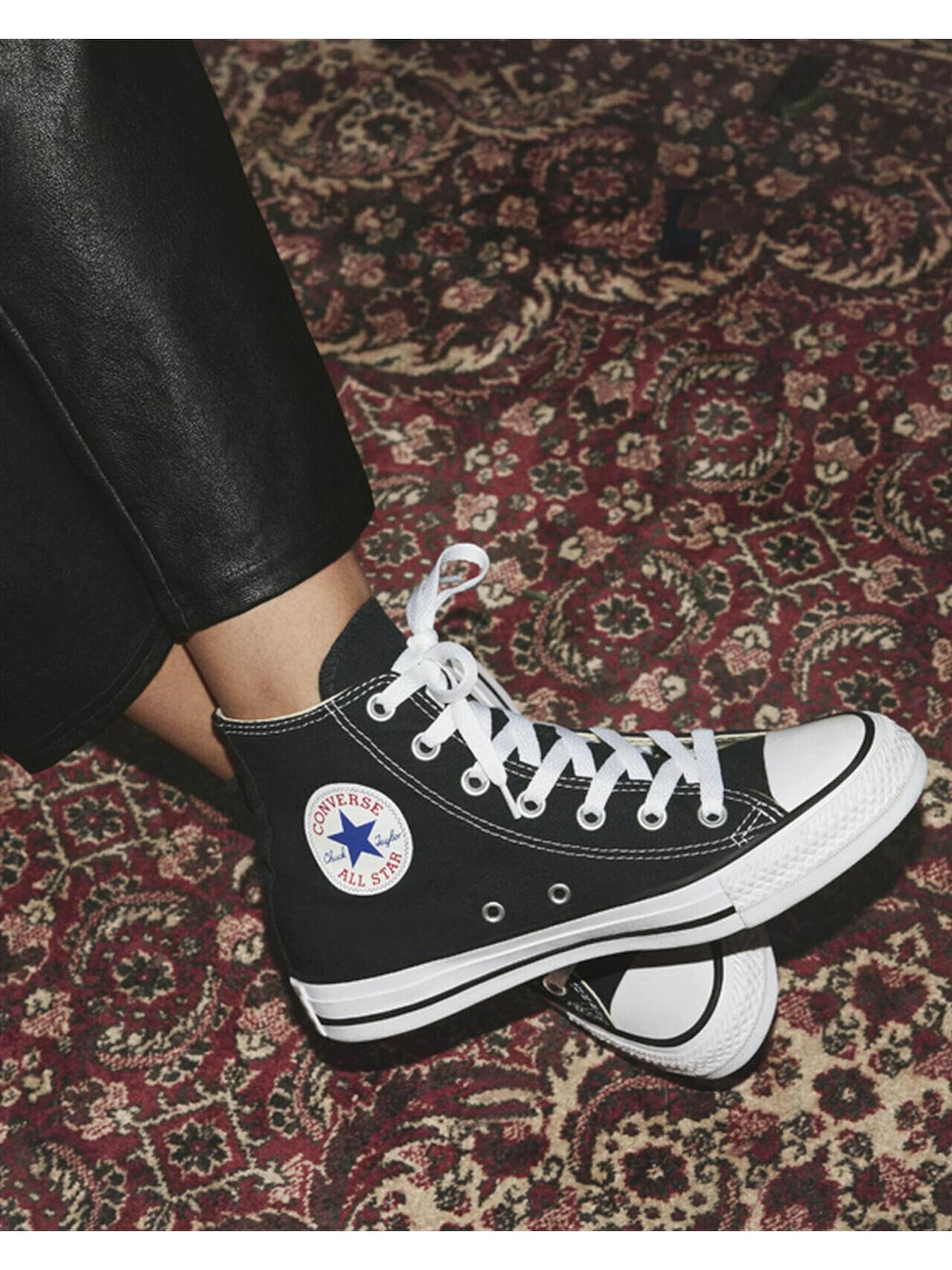 Baskets basses 'Chuck Taylor All Star Hi' CONVERSE en noir