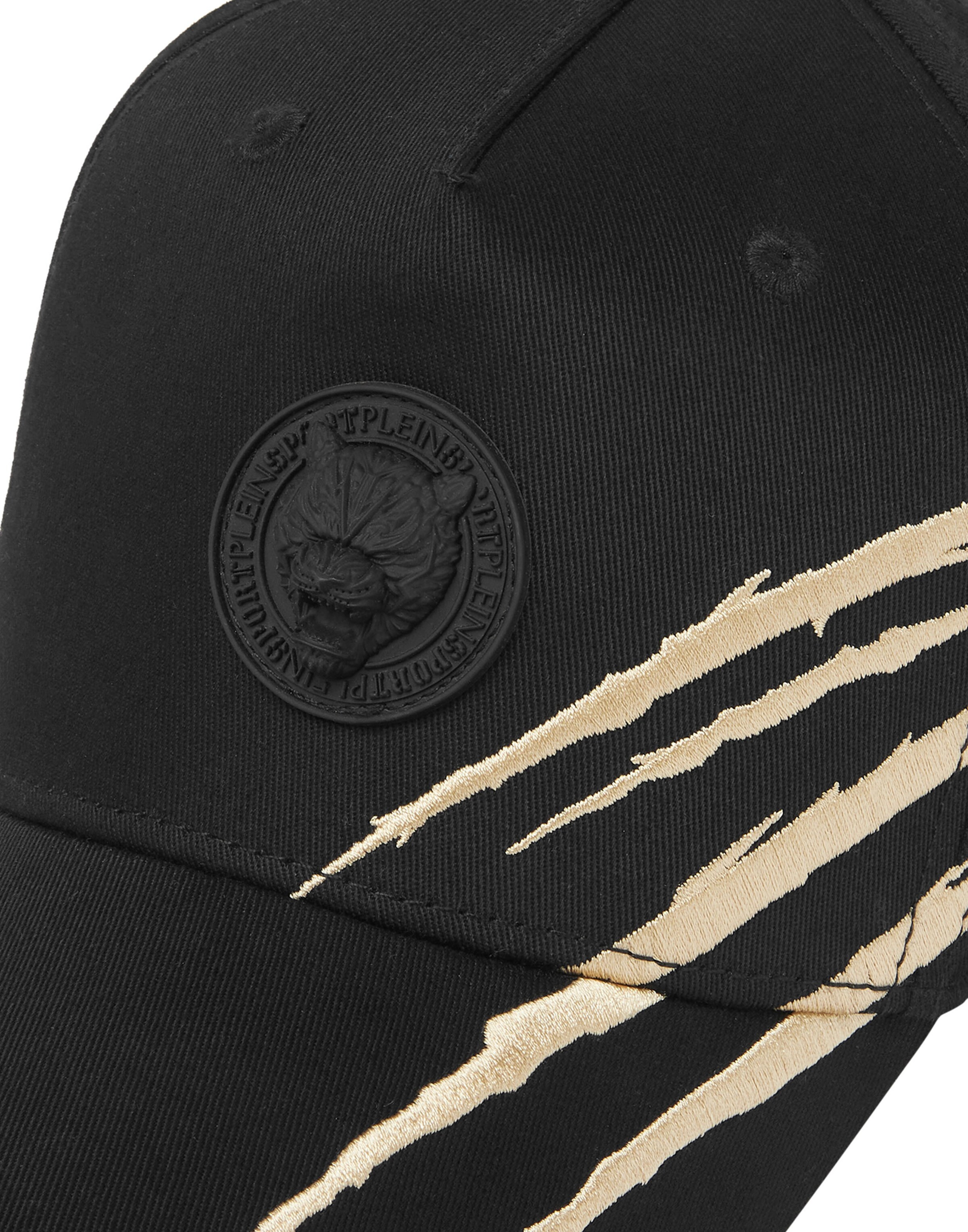 Plein Sport - Boné 'Scratch' em preto