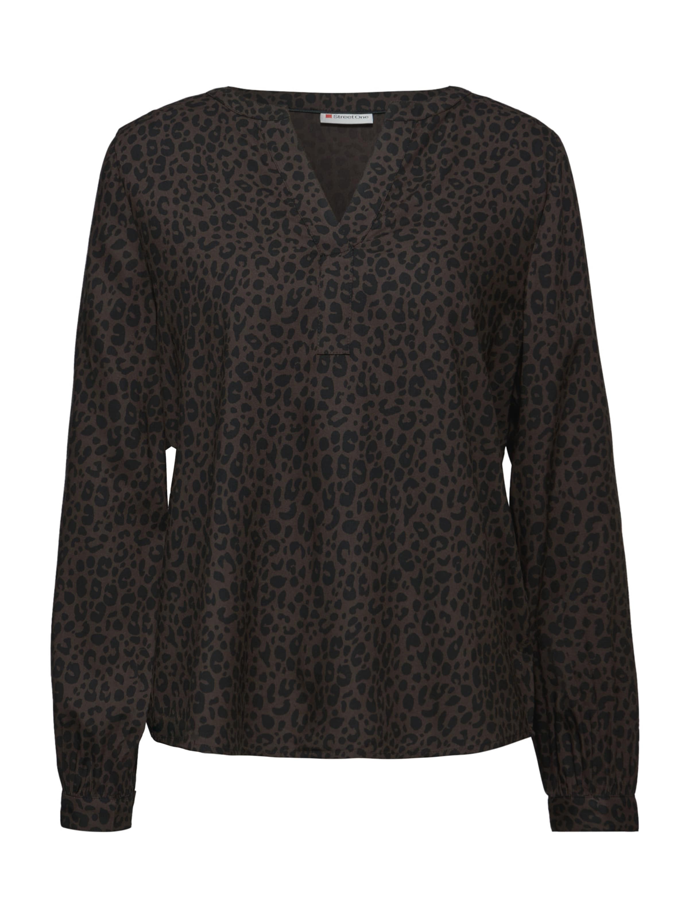 STREET ONE Blouse in Dark brown / Black, Item view