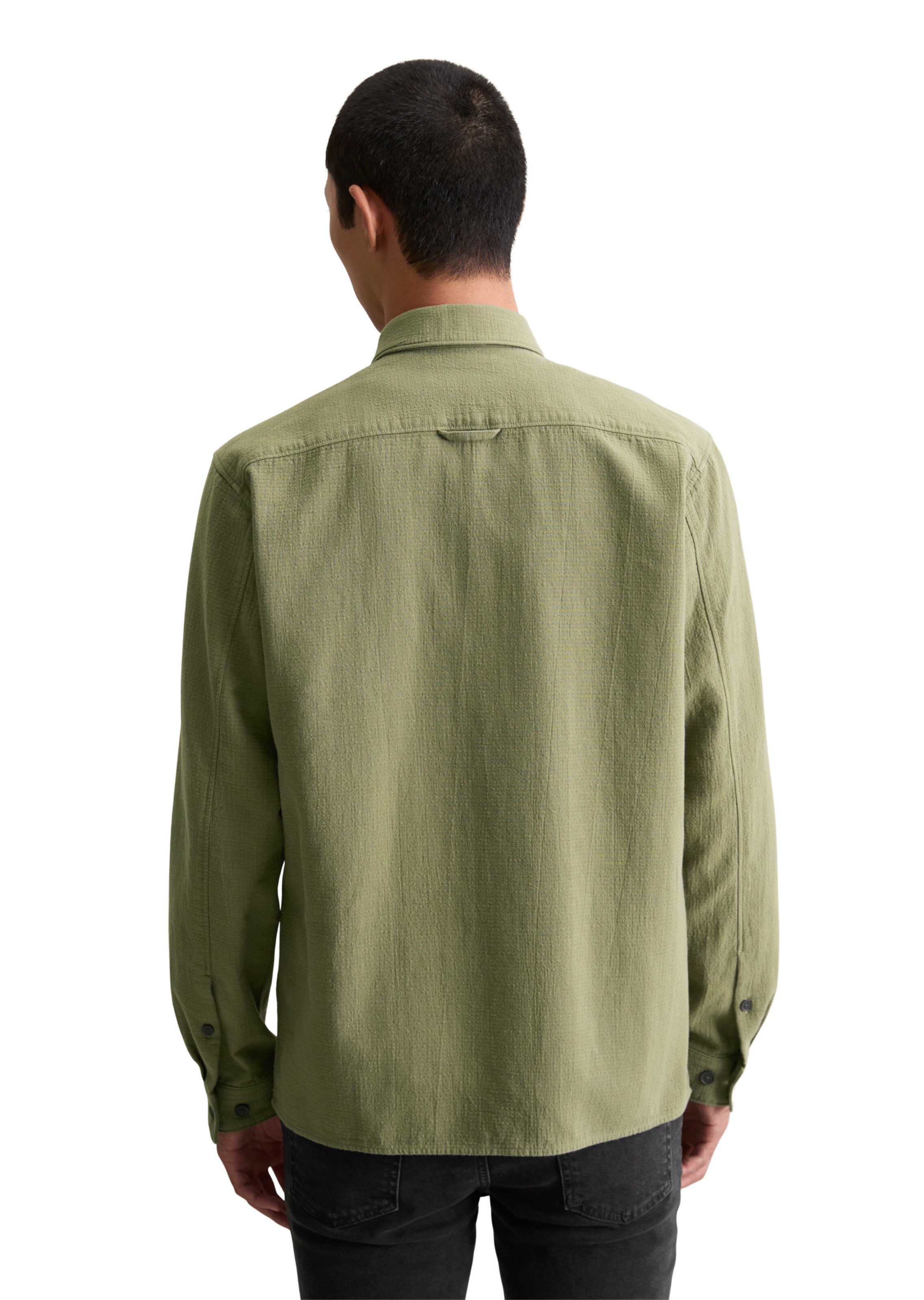 žalia Marc O'Polo DENIM Standartinis modelis Marškiniai