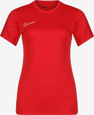 T-shirt fonctionnel 'Academy 23' NIKE en rouge : devant