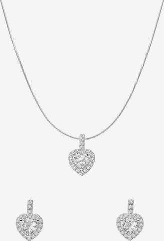 Lucardi Sieraden set in Zilver: voorkant